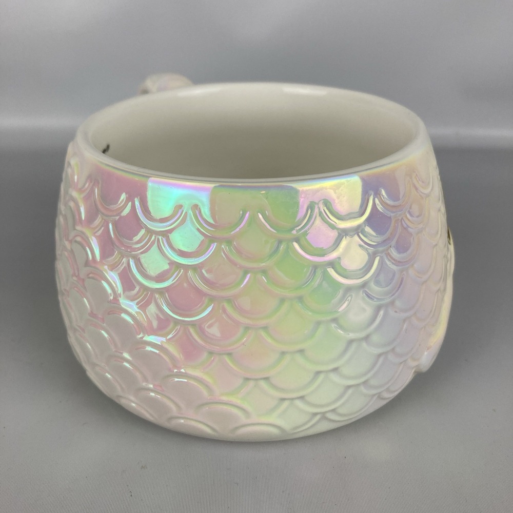2024 Starbucks Lunar New Year of the Dragon Iridescent White Scales 14oz Mug - Picture 4 of 6